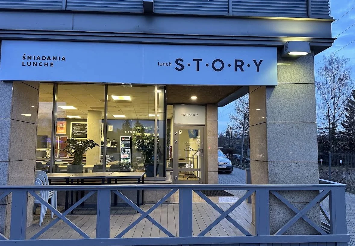 Lokal Lunch Story przy ulicy Puławskiej 38 w Piasecznie