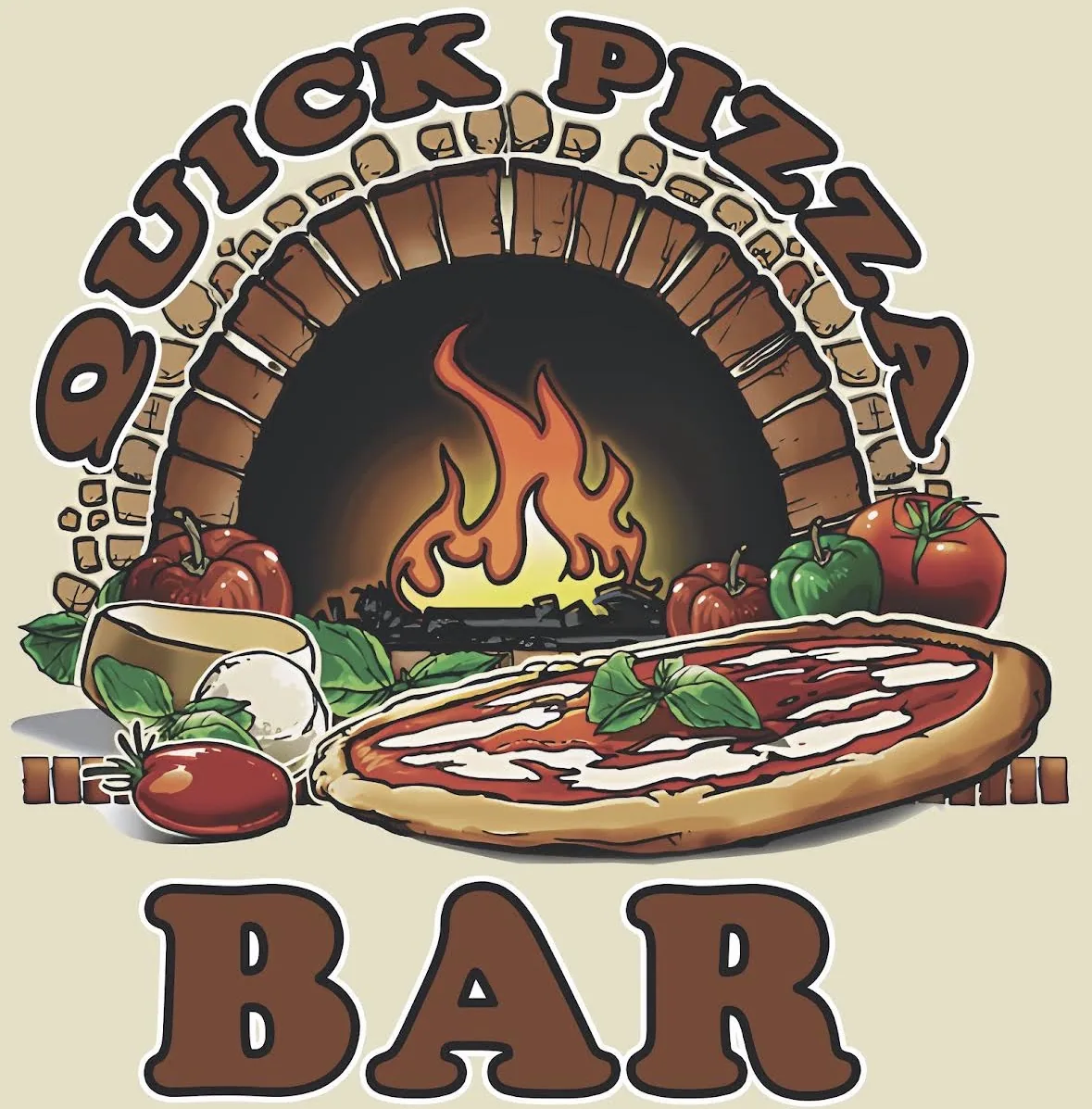 Quick Pizza & Bar Logo